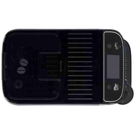 Καφετιέρα DeLonghi Magnifica PLUS ECAM 320.60.B, 1450W, 15 bar, 1.8l, 15 προγράμματα, 13 επίπεδα άλεσης, οθόνη αφής TFT, LatteCrema Hot, επιλογή κόκκων καφέ, Μαύρο