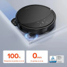 Ρομπότ σκούπα με AI Roborock Saros 10R, 65W, 20000 Pa, 270 ml, SMART, Στεγνό και υγρό καθάρισμα, LiDAR, StarSight 2.0, 180 λεπτά αυτονομία, Μαύρο