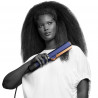 Ίσιωμα μαλλιών Dyson HT01 Airstrait Bco/Dbu, 1600W, 140°C, ιονισμός, 6 επίπεδα θερμοκρασίας, καθαριστής μαλλιών, χάλκινο φινίρισμα, LCD, μπλε/χάλκινο