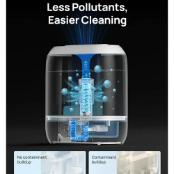 Κασέτες καθαρισμού για υγραντήρα αέρα DREO 420S, 3 τεμ., Ασημένιοι ιονείς, Τριπλό σύστημα καθαρισμού, Λευκό