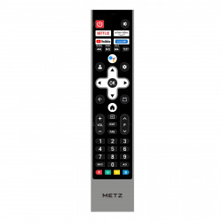 METZ blue 50MQD7500Z TV, 50", 126cm, 3840x2160 4K UHD, QLED/Direct LED, Wi-Fi, Dolby Vision™, Dolby Atmos®, Μαύρο