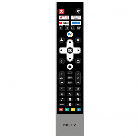 METZ blue 55MQD7500Z TV, 55", 139cm, 3840x2160 4K UHD, QLED/Direct LED, Wi-Fi, Dolby Vision™, Dolby Atmos®, Μαύρο