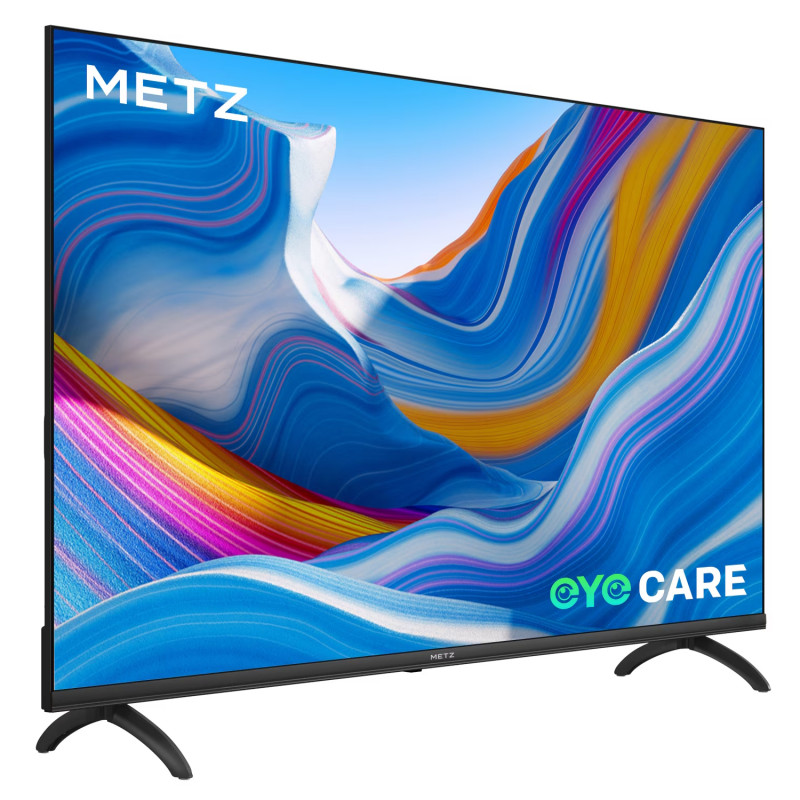 Τηλεόραση METZ blue 32MTE6000Z, 32", 80cm, 1366x768 HD Ready, Google TV, LCD / Direct LED, SMART, Bluetooth, Μαύρο
