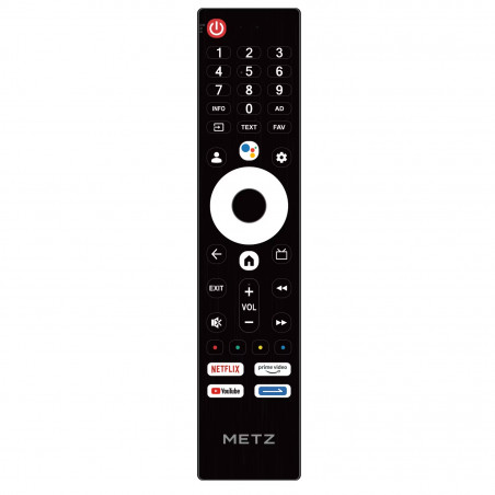 Τηλεόραση METZ blue 32MTE6000Z, 32", 80cm, 1366x768 HD Ready, Google TV, LCD / Direct LED, SMART, Bluetooth, Μαύρο
