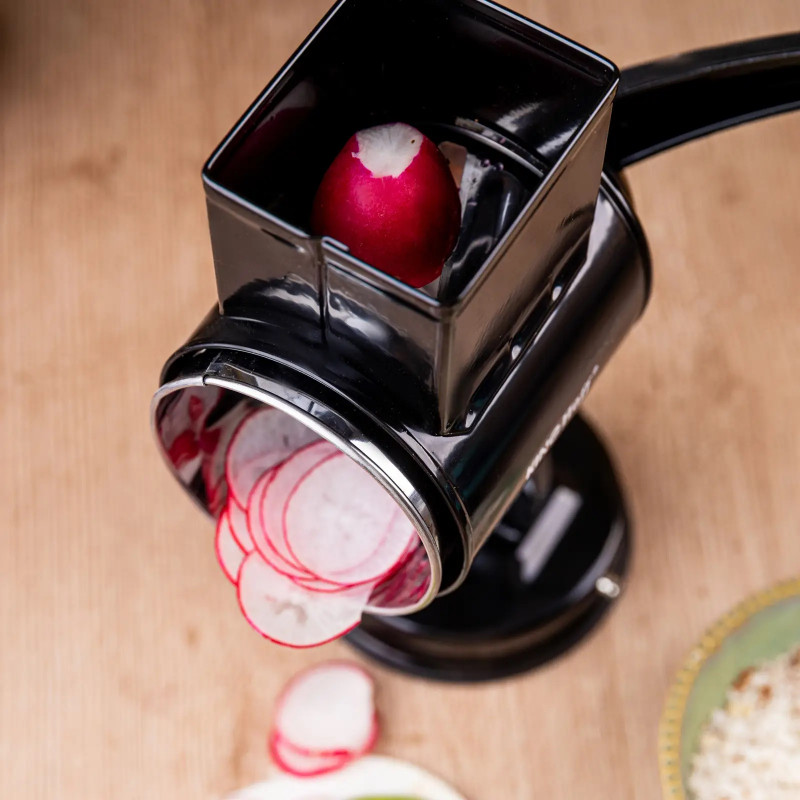 Kinghoff περιστροφική πλάνη KH 1951, 5 αφαιρούμενα εξαρτήματα, Ανοξείδωτο, Μαύρο