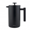 Kinghoff KH 1996 πρέσα γαλλικού καφέ/τσάι, 1 l, Ανοξείδωτο, Διπλά τοιχώματα, Μαύρο