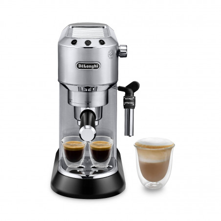 Μηχανή Espresso DeLonghi EC685.M, 1300W, 15 bar, 1.1 l, 3 προσαρμογείς, έλεγχος θερμοκρασίας, Inox