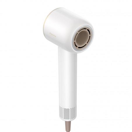 Σεσουάρ μαλλιών Dreame Glory, 1400W, 110000 rpm, 4 θερμοκρασίες, 2 ταχύτητες, 57°C, ιονισμός, θερμοαισθητήρας NTC, ενδείξεις LED, Λευκό