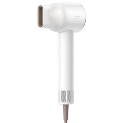 Σεσουάρ μαλλιών Dreame Glory, 1400W, 110000 rpm, 4 θερμοκρασίες, 2 ταχύτητες, 57°C, ιονισμός, θερμοαισθητήρας NTC, ενδείξεις LED, Λευκό