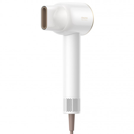 Σεσουάρ μαλλιών Dreame Glory, 1400W, 110000 rpm, 4 θερμοκρασίες, 2 ταχύτητες, 57°C, ιονισμός, θερμοαισθητήρας NTC, ενδείξεις LED, Λευκό