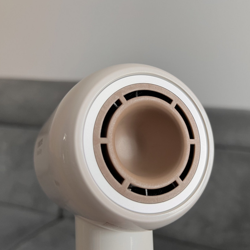 Σεσουάρ μαλλιών Dreame Glory, 1400W, 110000 rpm, 4 θερμοκρασίες, 2 ταχύτητες, 57°C, ιονισμός, θερμοαισθητήρας NTC, ενδείξεις LED, Λευκό