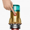 Σκούπα όρθια Dyson V15 Detect Absole 447000-01, 660W, 0.76 l, 60 λεπτά αυτονομία, Αισθητήρες, 3 λειτουργίες, LCD, Γκρι/χρυσό
