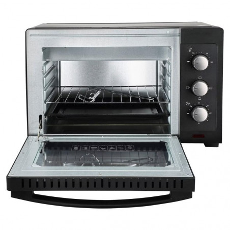 Ηλεκτρικός φούρνος Esperanza EKO008N, 1280W, 20 l, 100-230C, Χρονοδιακόπτης 60 min, Μαύρο