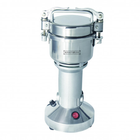 Royalty Line RL-FG21801 ηλεκτρικός μύλος δημητριακών και μπαχαρικών, 850W, 150 g, 28000 rpm, χρονοδιακόπτης, Inox
