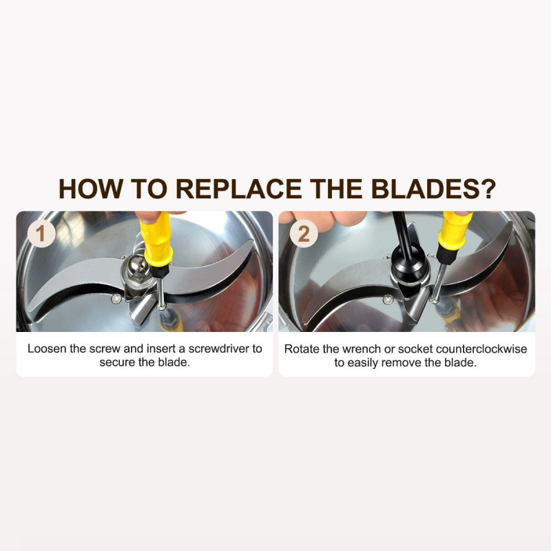 Royalty Line RL-FG21801 ηλεκτρικός μύλος δημητριακών και μπαχαρικών, 850W, 150 g, 28000 rpm, χρονοδιακόπτης, Inox