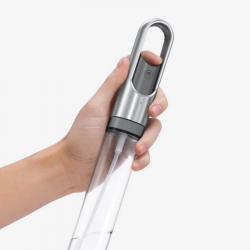 Θήκη για χαρτί κουζίνας με ενσωματωμένο επιφανειακό σπρέι SimpleHuman KT1196, 177 ml, 20.3x17.8x38.1 cm, Matte Inox