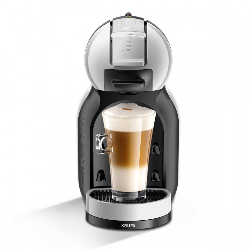 Krups Mini Me KP123B10 6 σετ καφετιέρας με κάψουλες, 15 bar, 1500 W, 0.8 l, Γκρι/μαύρο