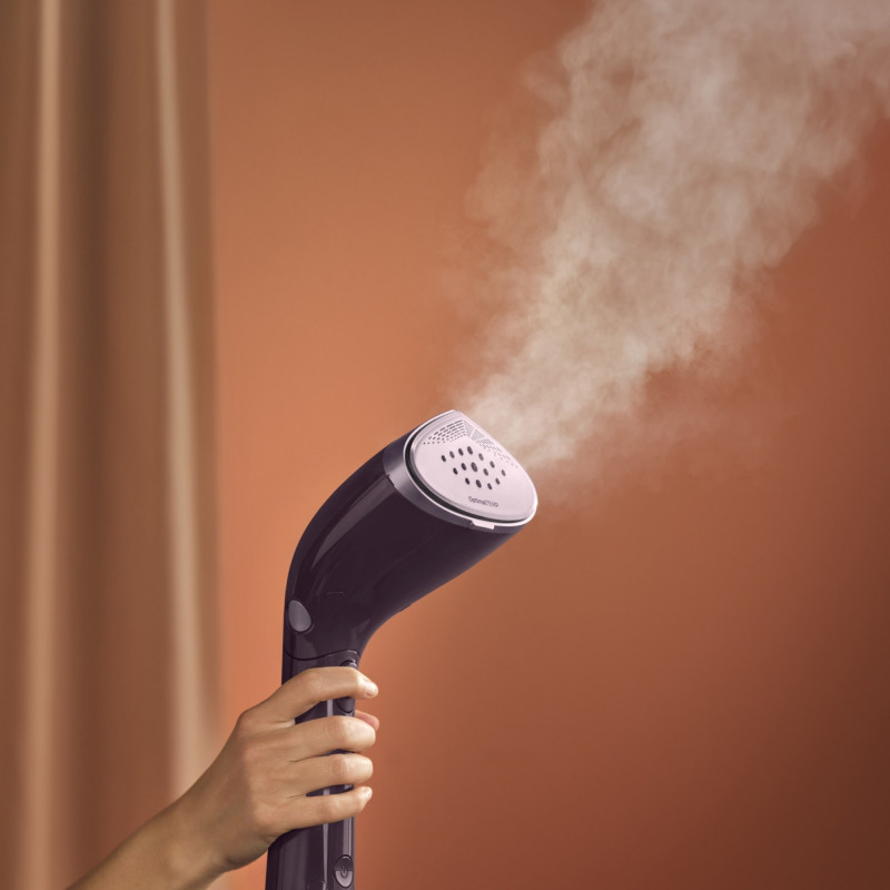 Σίδερο ατμού Philips STH7050/30, 1500W, 100 + 200 ml, 28 g/min, OptimalTEMP, Ρυθμιζόμενη κεφαλή, 2 επίπεδα ατμού, Αξεσουάρ, Μαύρο/μωβ