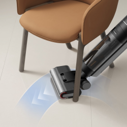 Σκούπα όρθια DREAME H12 Pro HHR25A, 300W, 0.7/0.9 l, 3 λειτουργίες, 35 λεπτά, Wet/Dry, Φωνητικές ειδοποιήσεις, LED, Αυτόματο στέγνωμα σφουγγαρίσματος, Μαύρο/γκρι