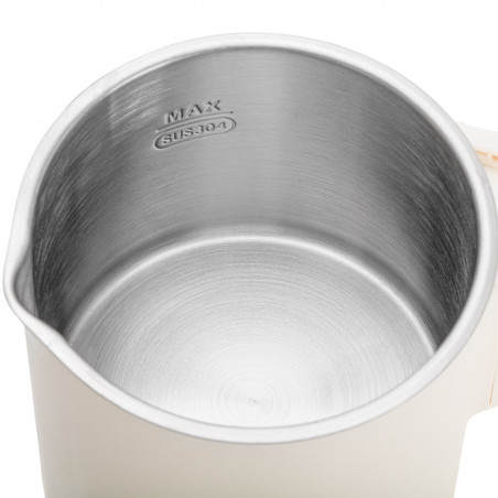 Ηλεκτρικός βραστήρας για πεζοπορία Adler AD 1388b, 650W, 0.8 l, Αφαιρούμενο καπάκι, Περιστρεφόμενη βάση, Μπεζ