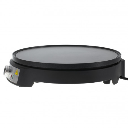 Μηχανή για τηγανίτες Adler AD 3093, 1600W, 30 cm, με σκεύη, Μαύρο/Inox