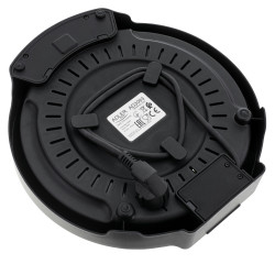 Μηχανή για τηγανίτες Adler AD 3093, 1600W, 30 cm, με σκεύη, Μαύρο/Inox