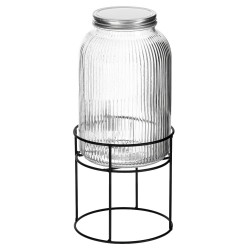 Διανομέας ποτών Adler AD 6742, 4 , γυαλί νατρίου-ασβεστίου, βάση, διαφανές