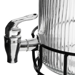 Διανομέας ποτών Adler AD 6742, 4 , γυαλί νατρίου-ασβεστίου, βάση, διαφανές