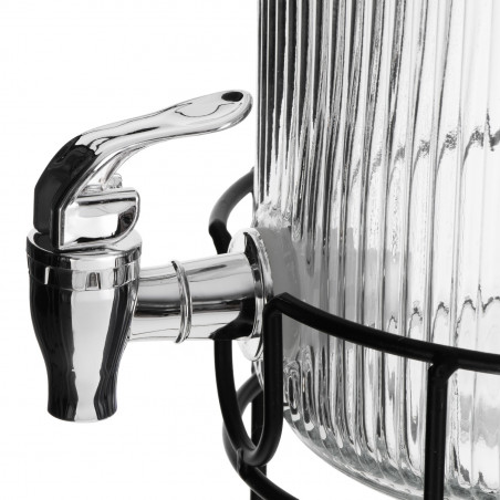 Διανομέας ποτών Adler AD 6742, 4 , γυαλί νατρίου-ασβεστίου, βάση, διαφανές