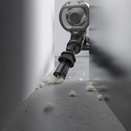 Ηλεκτρική σκούπα μπαταρίας Dreame Z30 AquaCycle VZV77B, 855W, 310AW, 150000 rpm, 3 στάδια, 0.32/0.4/0.6 l, 90 λεπτά, HEPA H14, LED, Brushless motor, Μαύρο