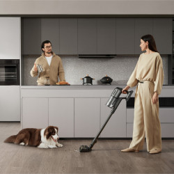 Ηλεκτρική σκούπα μπαταρίας Dreame Z30 AquaCycle VZV77B, 855W, 310AW, 150000 rpm, 3 στάδια, 0.32/0.4/0.6 l, 90 λεπτά, HEPA H14, LED, Brushless motor, Μαύρο