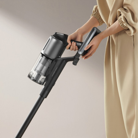 Ηλεκτρική σκούπα μπαταρίας Dreame Z30 AquaCycle VZV77B, 855W, 310AW, 150000 rpm, 3 στάδια, 0.32/0.4/0.6 l, 90 λεπτά, HEPA H14, LED, Brushless motor, Μαύρο