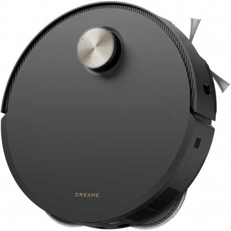 Ρομποτική ηλεκτρική σκούπα Dreame X50 Ultra RLX85CE-6-BK, 20000 Pa, ανίχνευση εμποδίων AI, πλοήγηση 360°, φωνητικός έλεγχος, αποστείρωση UV, μαύρο/χρυσό