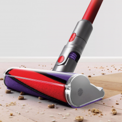 Ηλεκτρική σκούπα όρθιας τοποθέτησης Dyson V10 Origin 394464-01, 525W, 151AW, 0.76l, 125000 rpm, 60 λεπτά, 3 λειτουργίες, Motorbar clear, Nickel/blackened