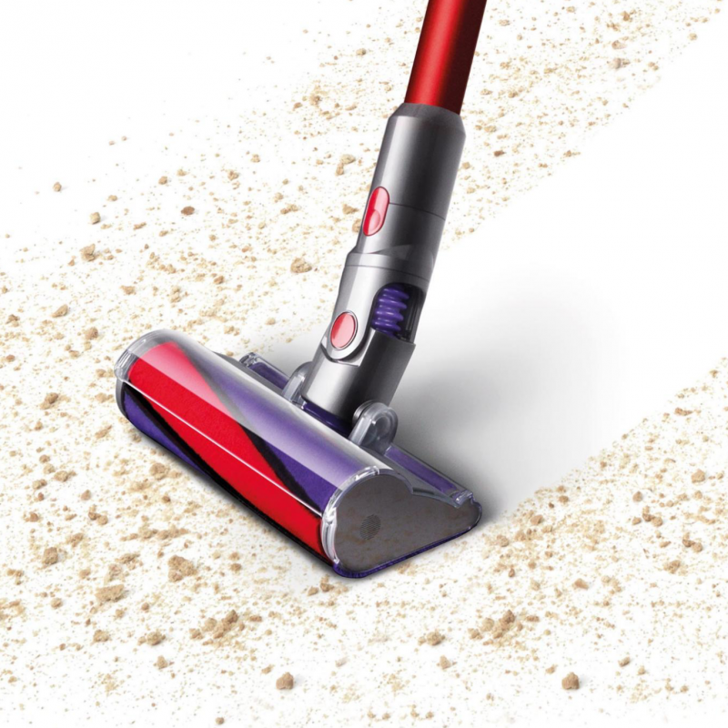 Ηλεκτρική σκούπα όρθιας τοποθέτησης Dyson V10 Origin 394464-01, 525W, 151AW, 0.76l, 125000 rpm, 60 λεπτά, 3 λειτουργίες, Motorbar clear, Nickel/blackened