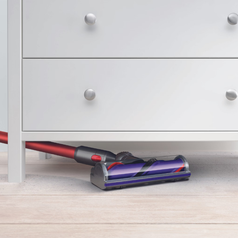 Ηλεκτρική σκούπα όρθιας τοποθέτησης Dyson V10 Origin 394464-01, 525W, 151AW, 0.76l, 125000 rpm, 60 λεπτά, 3 λειτουργίες, Motorbar clear, Nickel/blackened