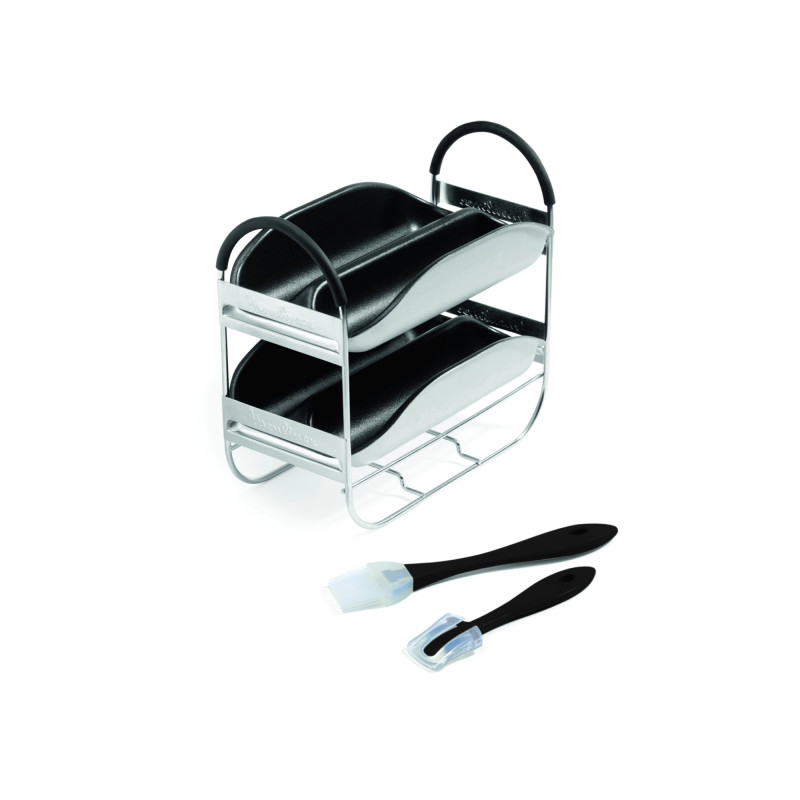 Home Bread Baguette Tefal PF610138, 1600 W, 750/1000/1500 g, 2 αναδευτήρες, 16 προγράμματα, Λευκό