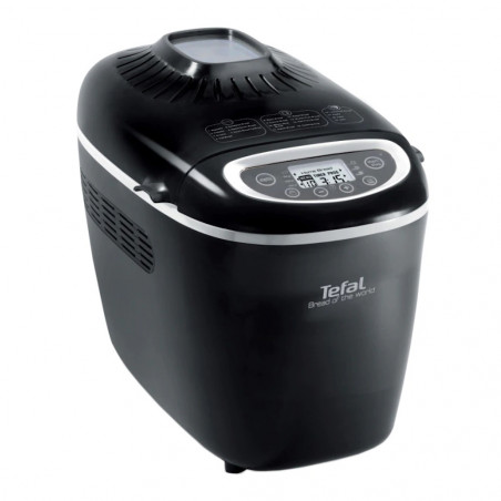 Bread of the World Tefal PF6118, 1600 W, 750/1000/1500 g, 2 αναδευτήρες, 19 προγράμματα, Μαύρο