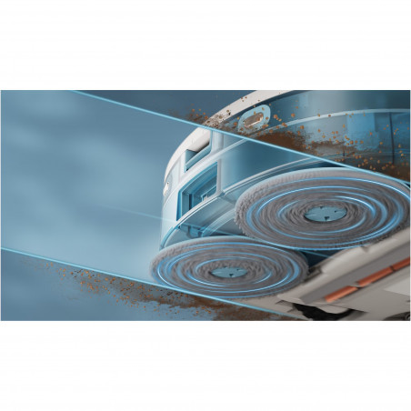 Ηλεκτρική σκούπα και σφουγγαρίστρα ρομπότ Philips XU5100/2, 4800 mAh, 10000 Pa, WiFi, πλοήγηση LDS, EPA 10, Στεγνός / υγρός καθαρισμός, Μπεζ