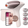 Φωτοαποτριχωτική συσκευή Philips Lumea Series 9900 BRI977/00 IPL photoepilator, 450 000 παλμοί, αισθητήρας Smartskin, τεχνολογία SenseIQ, ασύρματο, ροζ