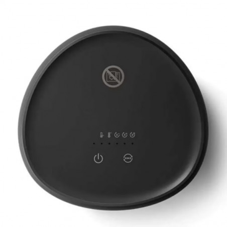 Κεραμικός θερμαντήρας-ανεμιστήρας Philips CX2120/01, 600/1500 W, Για έως και 15m2, 3 ρυθμίσεις θερμοκρασίας, Προστασία από ανατροπή, Μαύρο