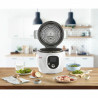 Πολυμάγειρας Tefal CY851130 Cook4me, 1600 W, 6 L, 6 λειτουργίες μαγειρέματος, έναρξη με καθυστέρηση, εξοικονόμηση θερμότητας, Λευκό