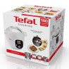 Πολυμάγειρας Tefal CY851130 Cook4me, 1600 W, 6 L, 6 λειτουργίες μαγειρέματος, έναρξη με καθυστέρηση, εξοικονόμηση θερμότητας, Λευκό