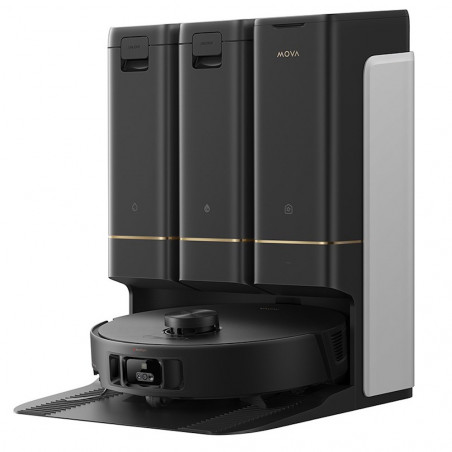 Ρομπότ Dreame e RLZ92CE Mova Z50 Ultra, Li-Ion 6400 mAh, WiFi, 19000 Pa, Αυτοκαθαρισμός, HydroSync, Μαύρο