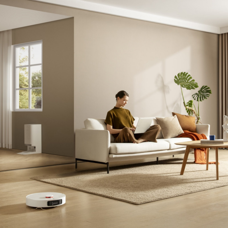 Xiaomi X20+ ρομποτική ηλεκτρική σκούπα, 6000 Pa, 140 λεπτά, 0,35/4 l, Λειτουργία σφουγγαρίσματος, Σταθμός αυτοκαθαρισμού, Πλοήγηση LDS, Αποφυγή αντικειμένων, Εφαρμογή για κινητά, Λευκό