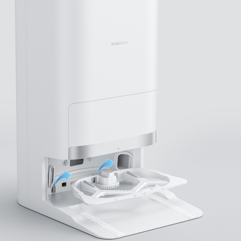 Xiaomi X20+ ρομποτική ηλεκτρική σκούπα, 6000 Pa, 140 λεπτά, 0,35/4 l, Λειτουργία σφουγγαρίσματος, Σταθμός αυτοκαθαρισμού, Πλοήγηση LDS, Αποφυγή αντικειμένων, Εφαρμογή για κινητά, Λευκό