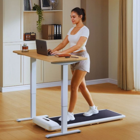 Διάδρομος Xiaomi Kingsmith WalkingPad C2, 1 hp, Έως 100 kg, 0,5/6 km/h, Wi-Fi, LED, Bluetooth, Εφαρμογή για κινητά, Πτυσσόμενο, Λευκό