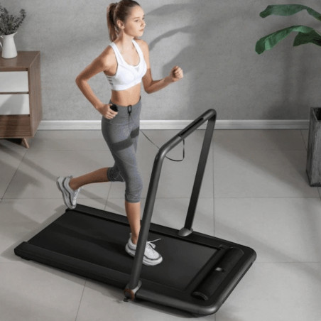 Διάδρομος Xiaomi KingSmith WalkingPad K12, 746W, Μέχρι 100 kg, 0.8/12 km/h, 2 λειτουργίες, Ένδειξη τιμής μέτρησης, Εφαρμογή για κινητά, Πτυσσόμενο, LED, Μαύρο