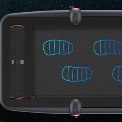 Διάδρομος Xiaomi KingSmith WalkingPad K12, 746W, Μέχρι 100 kg, 0.8/12 km/h, 2 λειτουργίες, Ένδειξη τιμής μέτρησης, Εφαρμογή για κινητά, Πτυσσόμενο, LED, Μαύρο