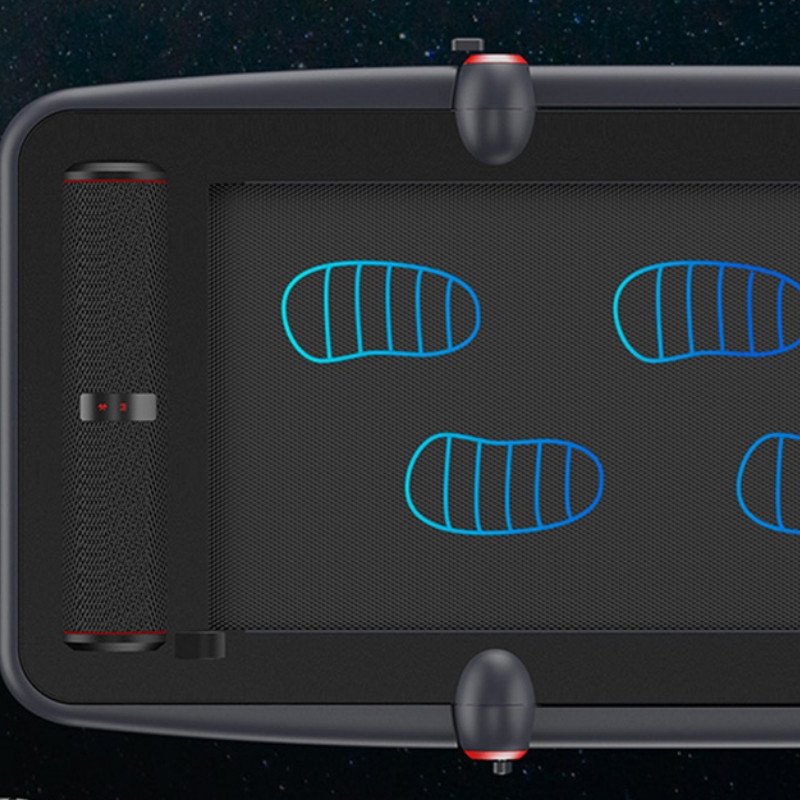 Διάδρομος Xiaomi KingSmith WalkingPad K12, 746W, Μέχρι 100 kg, 0.8/12 km/h, 2 λειτουργίες, Ένδειξη τιμής μέτρησης, Εφαρμογή για κινητά, Πτυσσόμενο, LED, Μαύρο